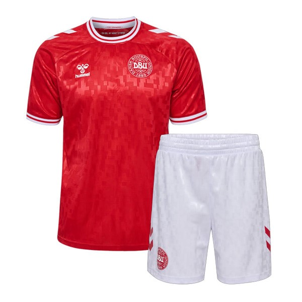 Camiseta Dinamarca Primera equipo Niño 2024